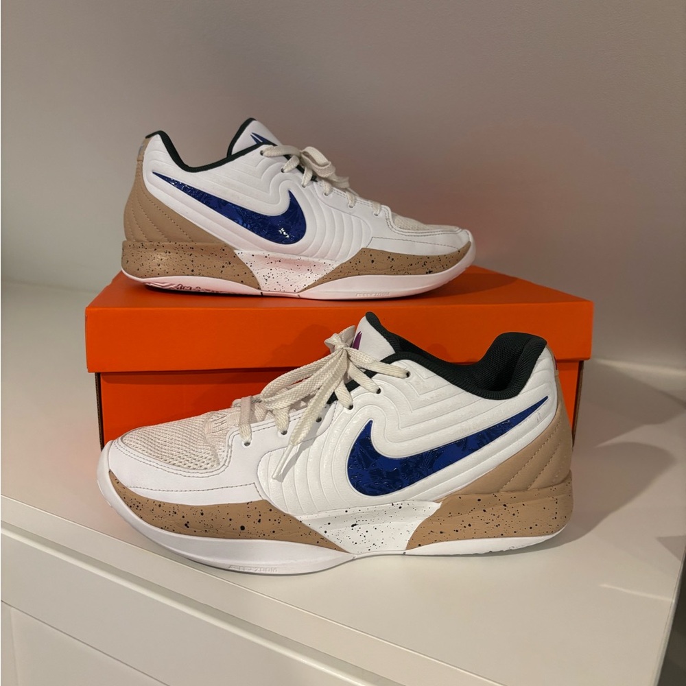 Nike JA 2 Basketball shoe.  Worn less than a season.  Never outside.  Size 8.5